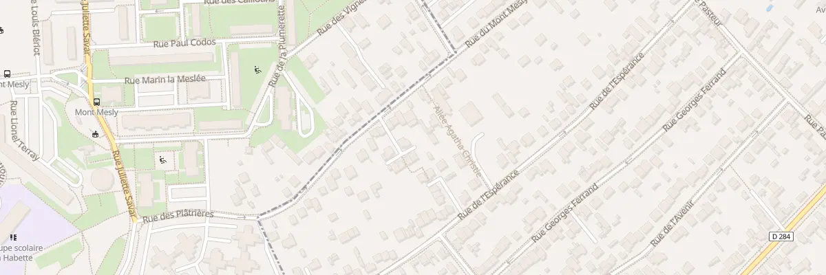 Plan du 65 Rue du Mont-mesly à Bonneuil-sur-Marne