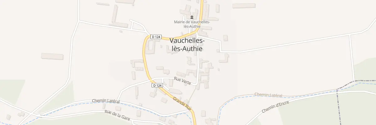Plan du 4 Rue Verte à Vauchelles-lès-Authie