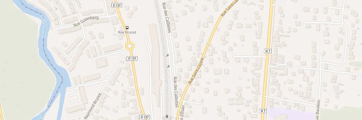 Plan du 117 Rue des Caillettes à Corbeil-Essonnes