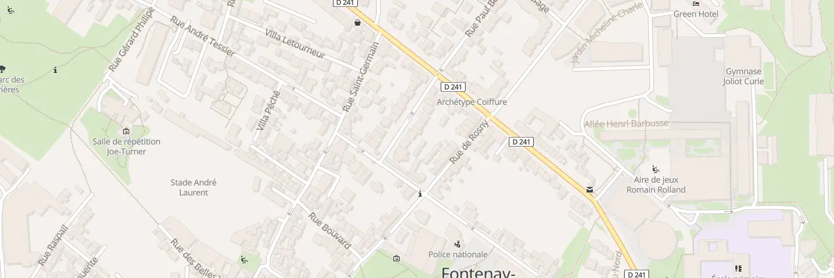 Plan du 4B Rue Paul Bert à Fontenay-sous-Bois