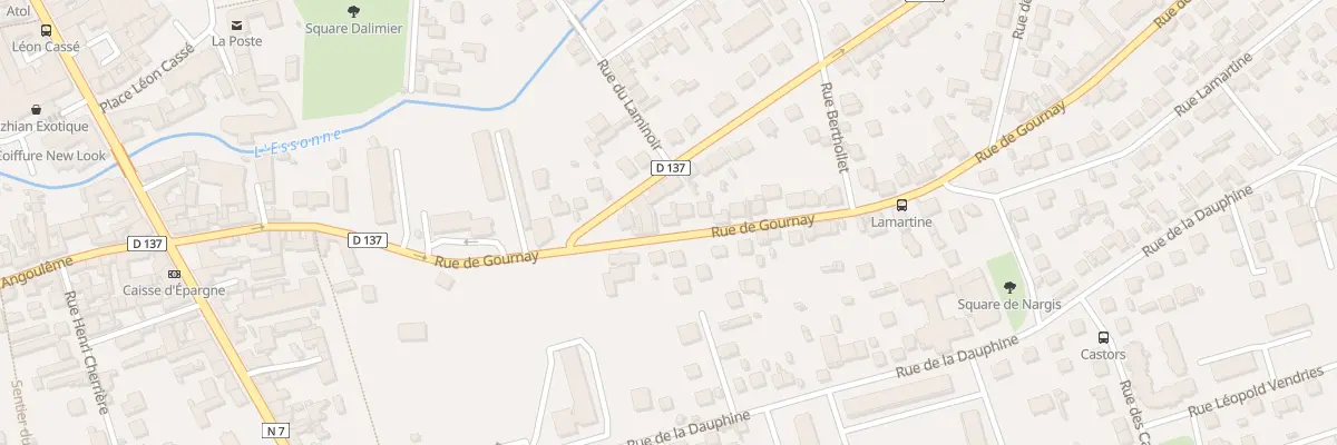 Plan du 98 Rue de Gournay à Corbeil-Essonnes