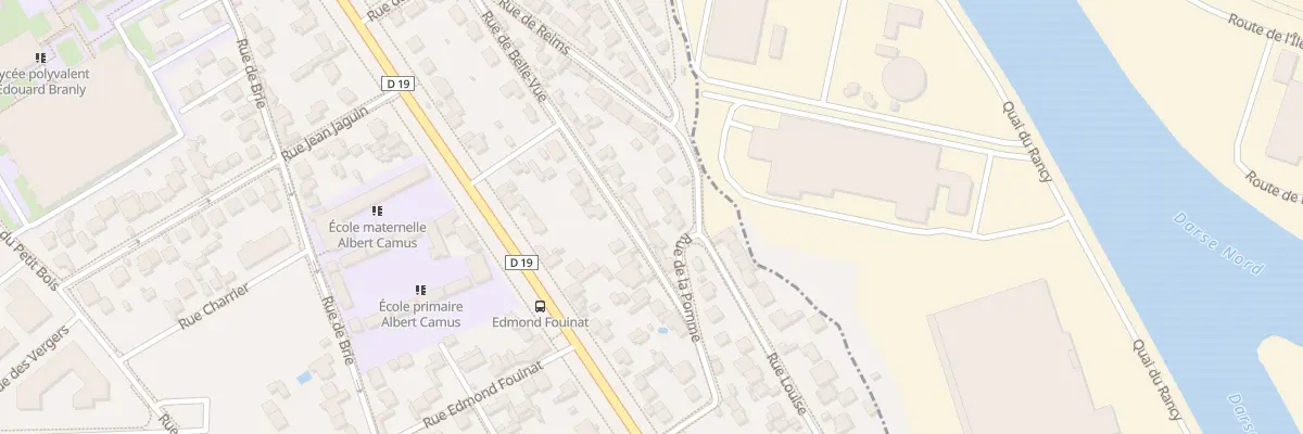 Plan du 51 Rue de Bellevue à Créteil