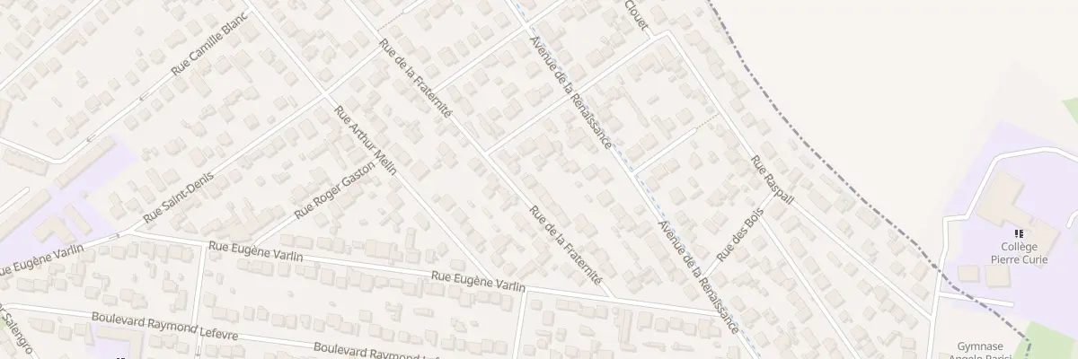 Plan du 24 Rue de la Fraternite à Goussainville