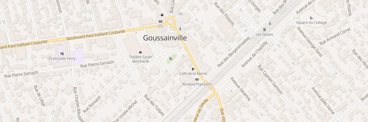 Plan du 7 Bd Roger Salengro à Goussainville