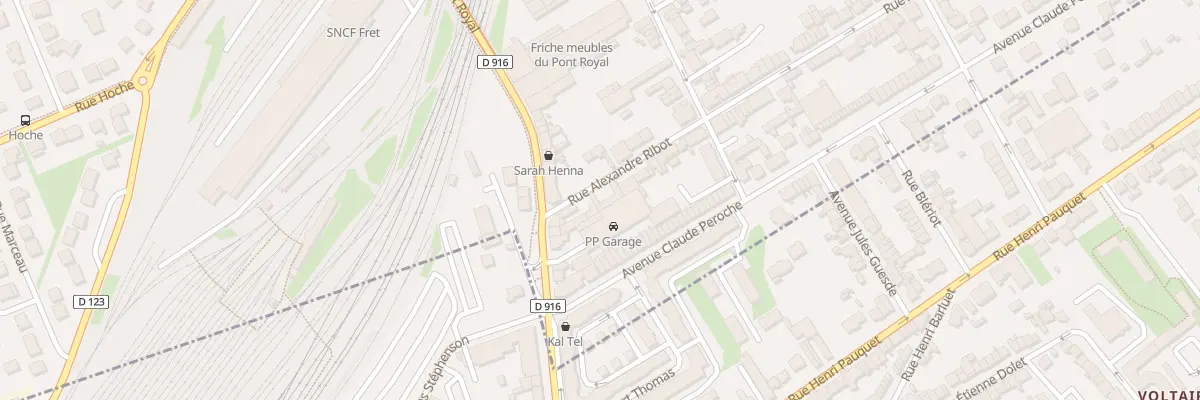 Plan du 4 Rue Alexandre Ribot à Nogent-sur-Oise