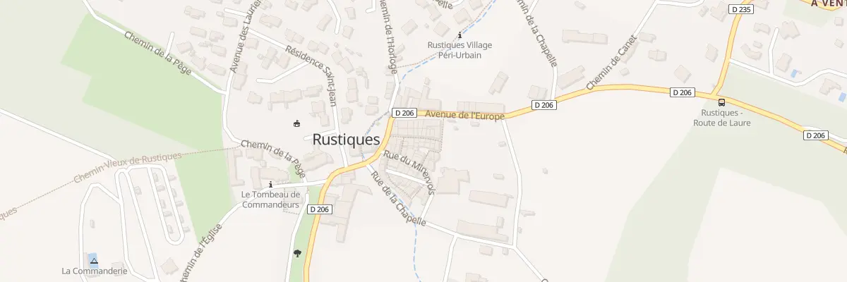 Plan du 5 Rue du 11 Novembre à Rustiques