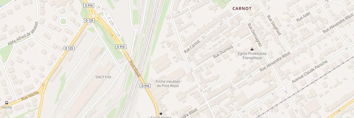 Plan du 43 Rue Carnot à Nogent-sur-Oise