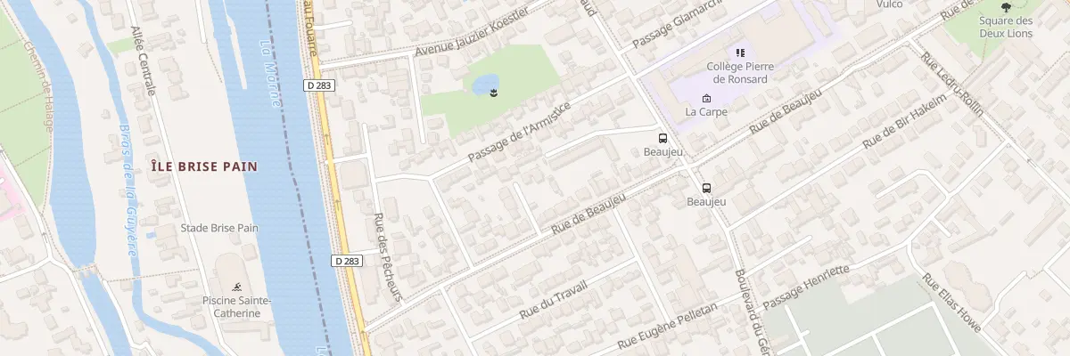 Plan du 6 Imp des Pinsons à Saint-Maur-des-Fossés