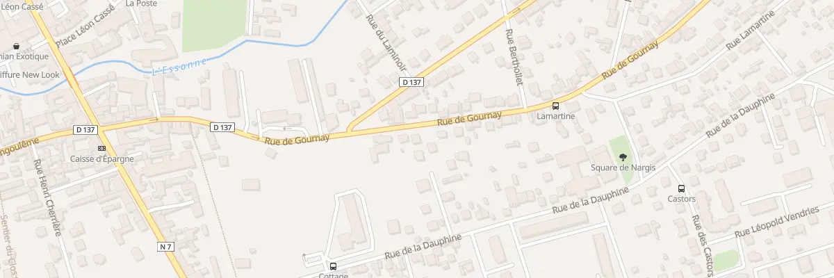 Plan du 101 Rue de Gournay à Corbeil-Essonnes