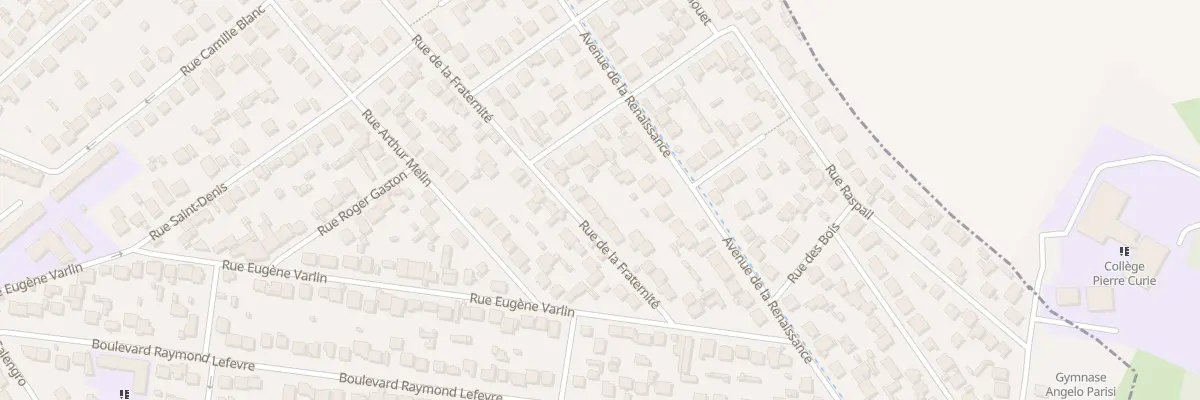 Plan du 22 Rue de la Fraternite à Goussainville