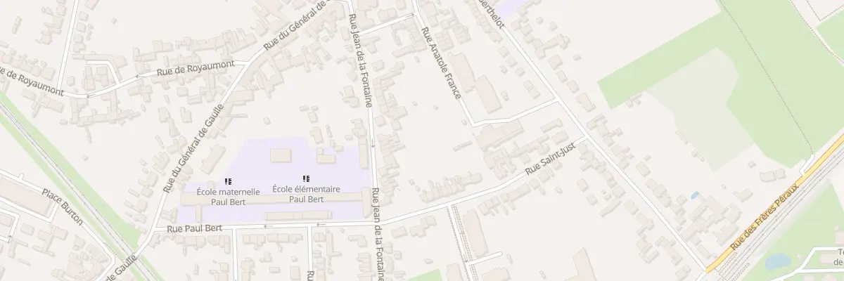 Plan du 35 Rue Jean de la Fontaine à Nogent-sur-Oise