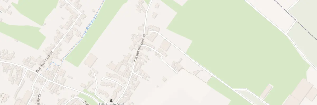 Plan du 74 Rue des Bucquoires à Burbure