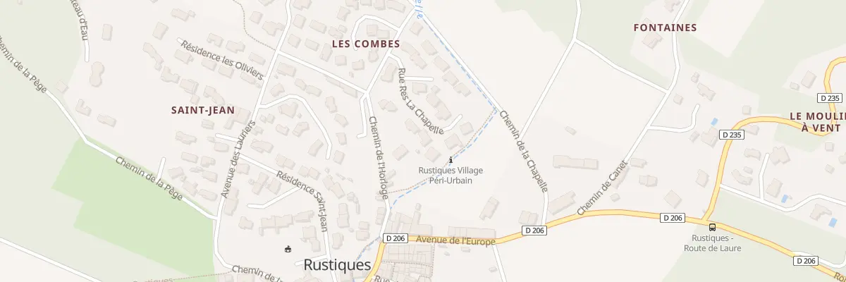 Plan du 12 Rue Res La Chapelle à Rustiques