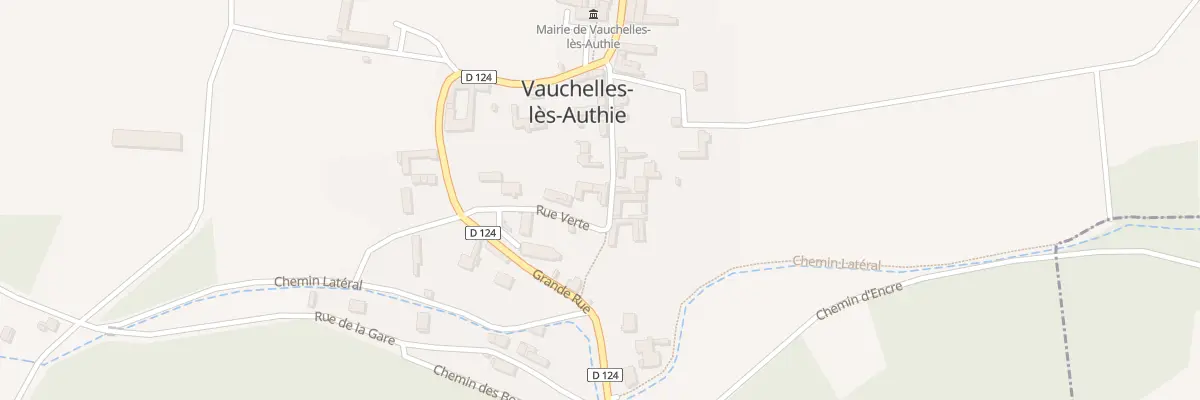 Plan du 6 Rue Verte à Vauchelles-lès-Authie