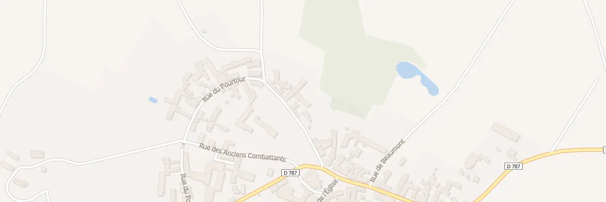 Plan du 10 Rue du Pourtour à Auxy