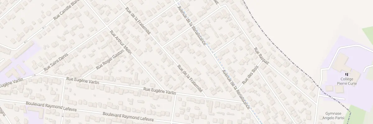 Plan du 20 Rue de la Fraternite à Goussainville