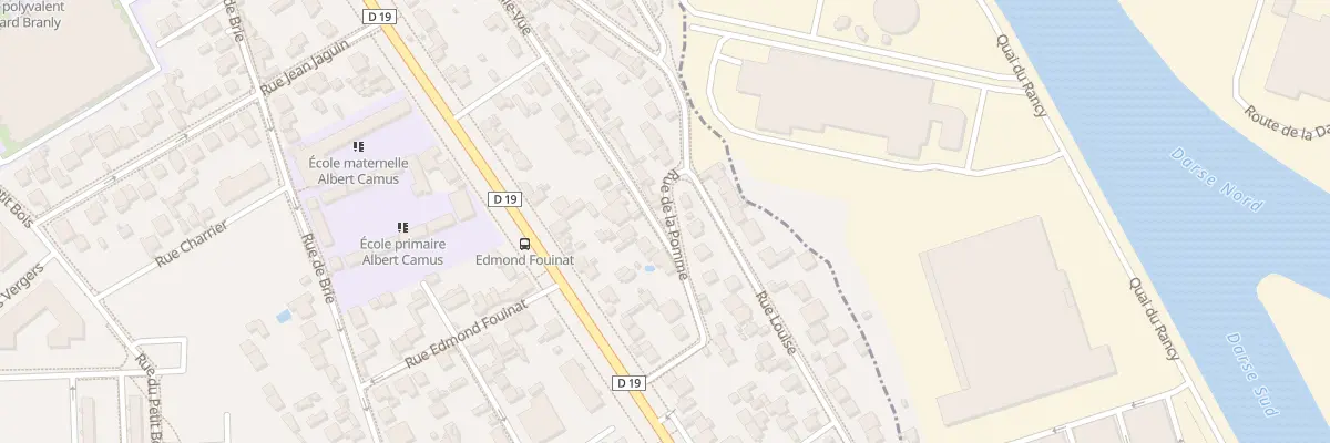 Plan du 57 Rue de Bellevue à Créteil