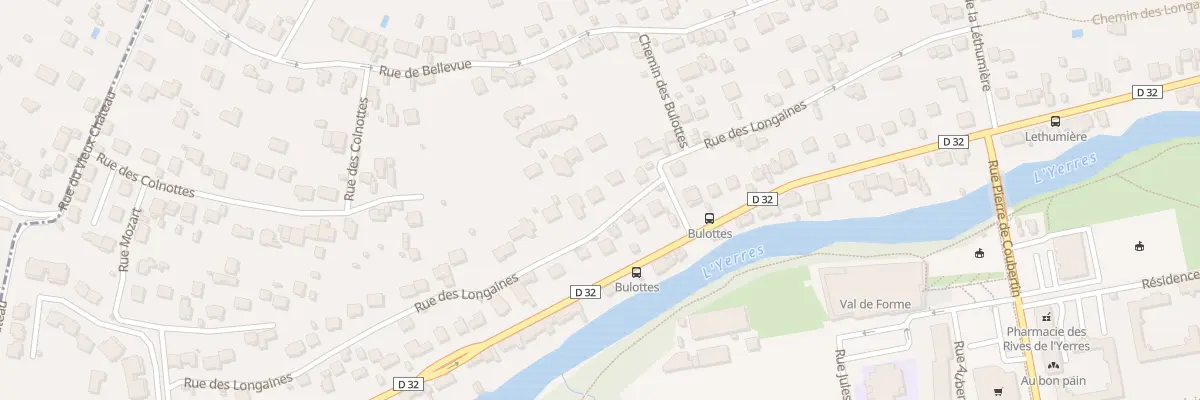 Plan du 53 Rue des Longaines à Yerres