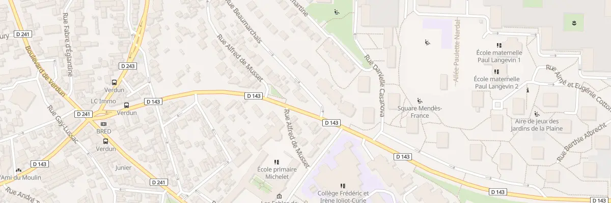 Plan du 51 Av du Maréchal Joffre à Fontenay-sous-Bois