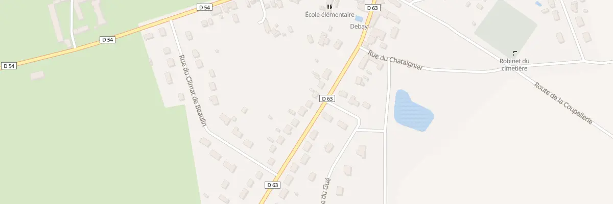 Plan du 14 Rue des Affilards à Saint-Florent-le-Jeune