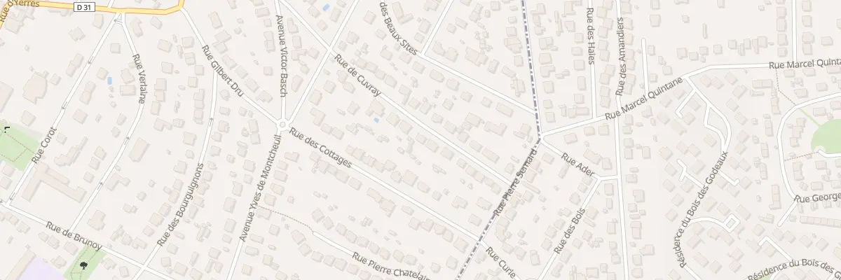 Plan du 22 Rue de Cuvray à Montgeron