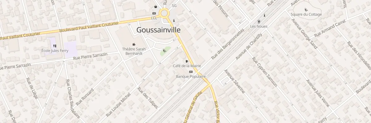Plan du 3 Bd Roger Salengro à Goussainville