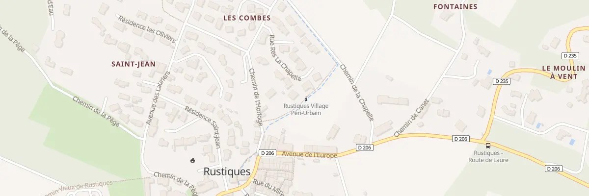 Plan du 14 Rue Res La Chapelle à Rustiques