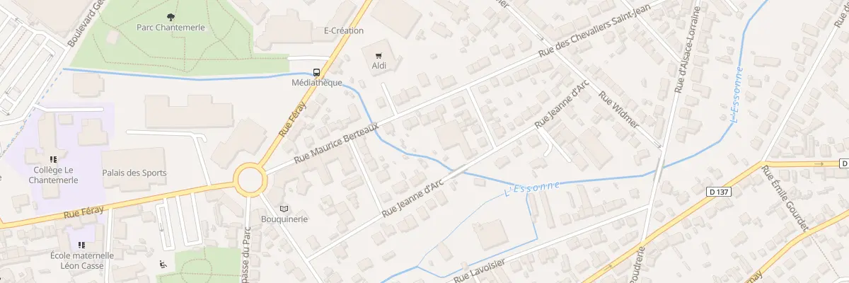 Plan du 9 Rue Maurice Berteaux à Corbeil-Essonnes
