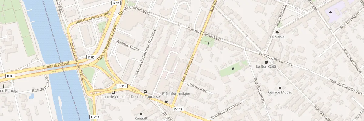Plan du 62 Rue Bourdignon à Saint-Maur-des-Fossés