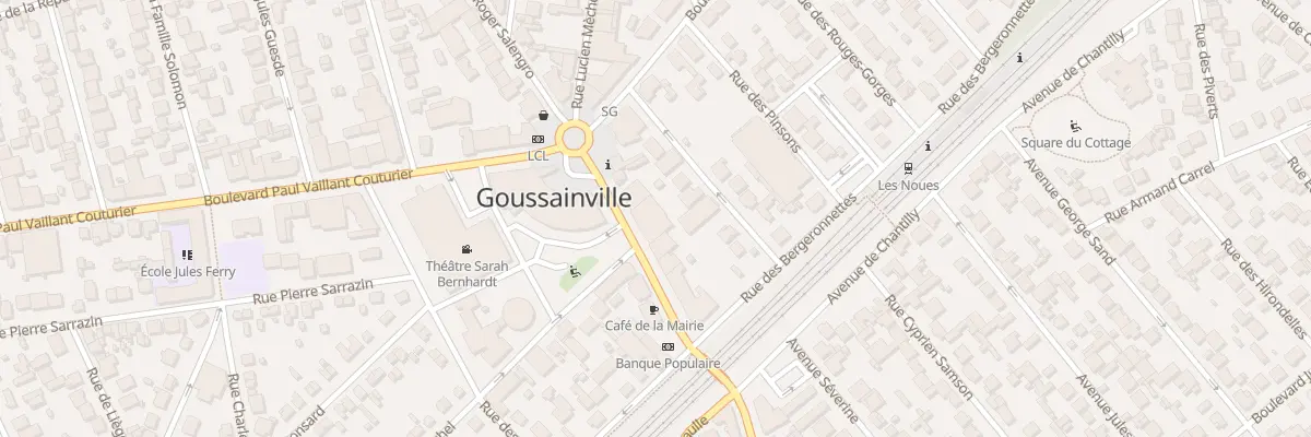 Plan du 12 Bd Roger Salengro à Goussainville