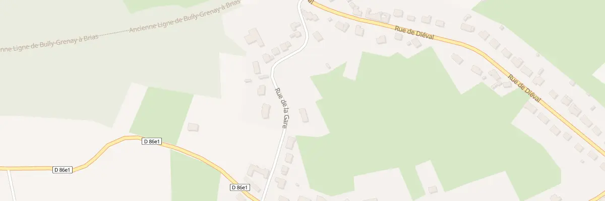 Plan du 16 Rue de la Gare à Bajus