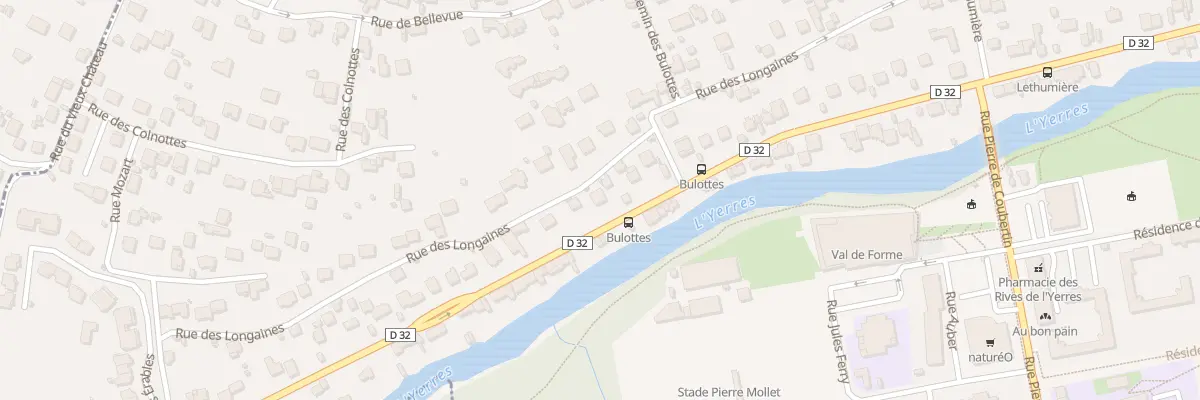 Plan du 84 Av du Général Leclerc à Yerres
