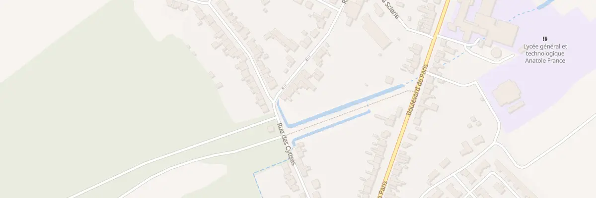Plan du 122 Rue Philiomel à Lillers