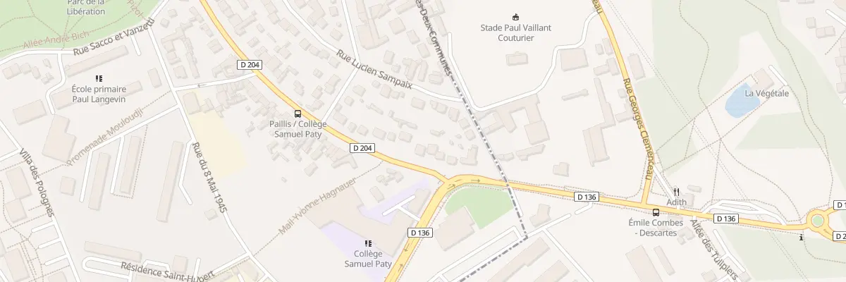 Plan du 99 Rue du Colonel Fabien à Valenton