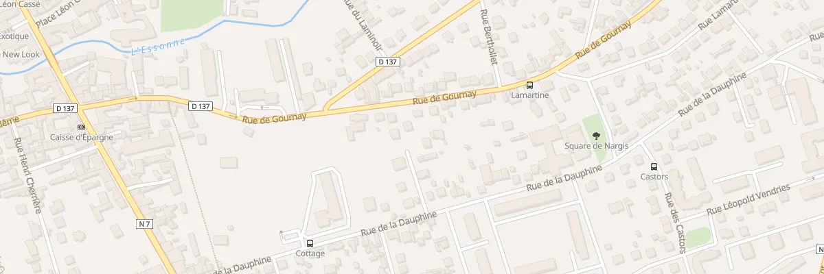 Plan du 99 Rue de Gournay à Corbeil-Essonnes
