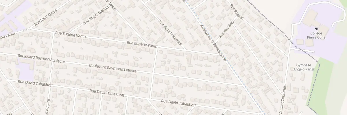 Plan du 76 Rue Eugène Varlin à Goussainville