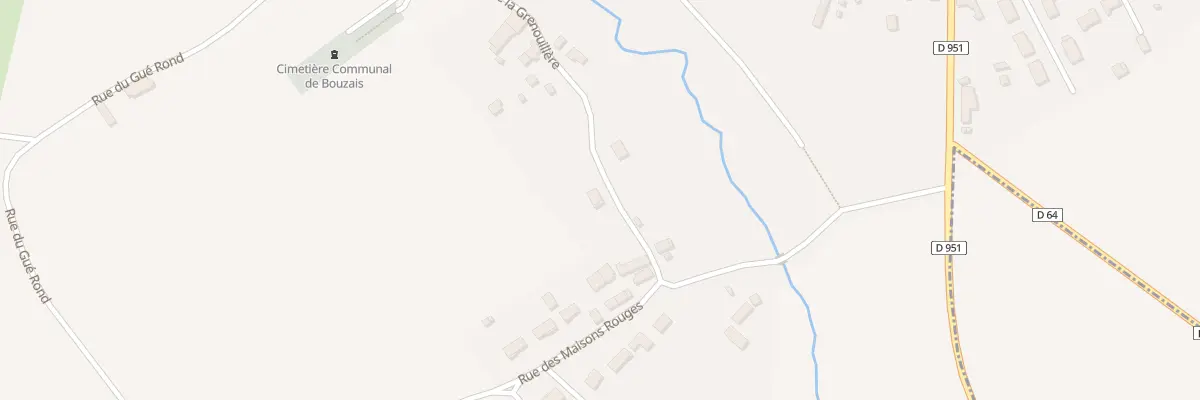 Plan du 224 Rue de la Grenouillère à Bouzais