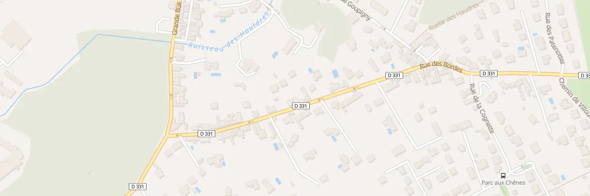 Plan du 25 Rue des Bordes à Étiolles