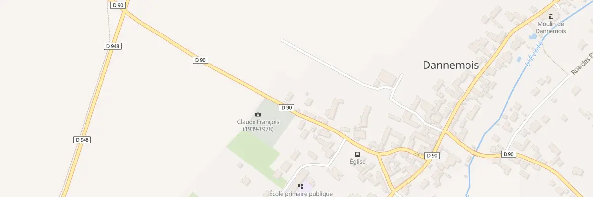 Plan du 8 Rue des Francs Tireurs à Dannemois