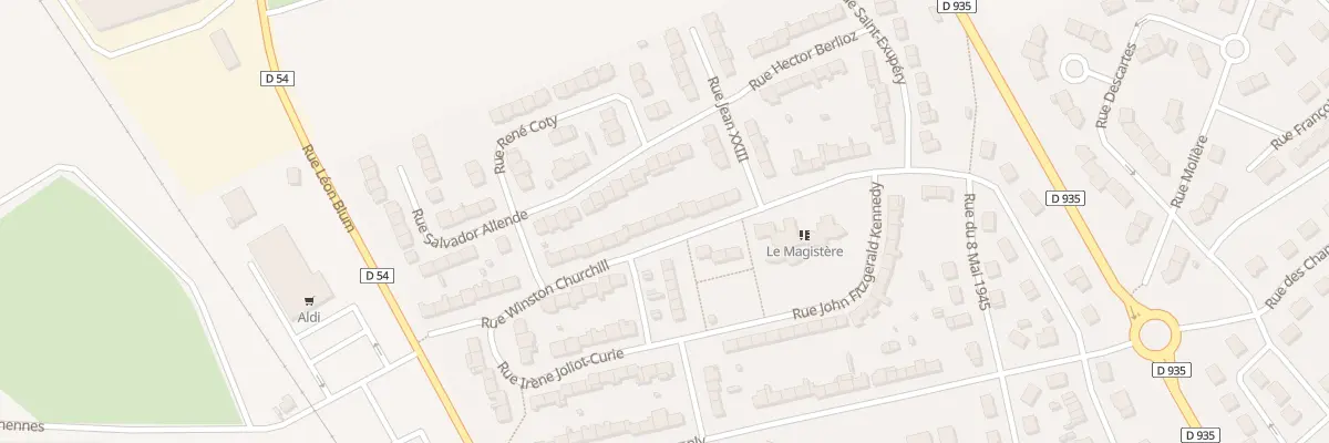 Plan du 21 Rue Winston Churchill à Moreuil