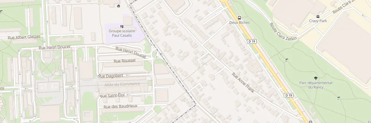 Plan du 92B Rue Pasteur à Bonneuil-sur-Marne