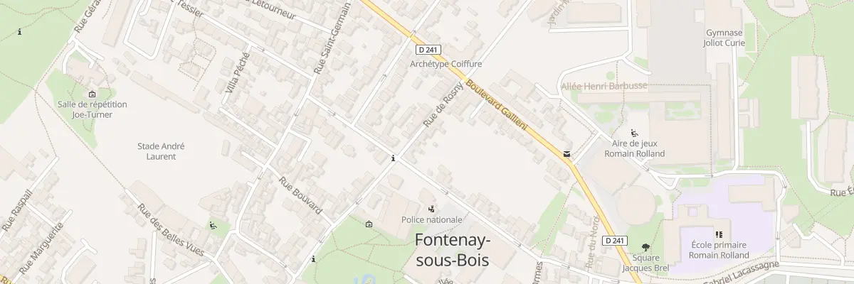 Plan du 42 Rue de Rosny à Fontenay-sous-Bois