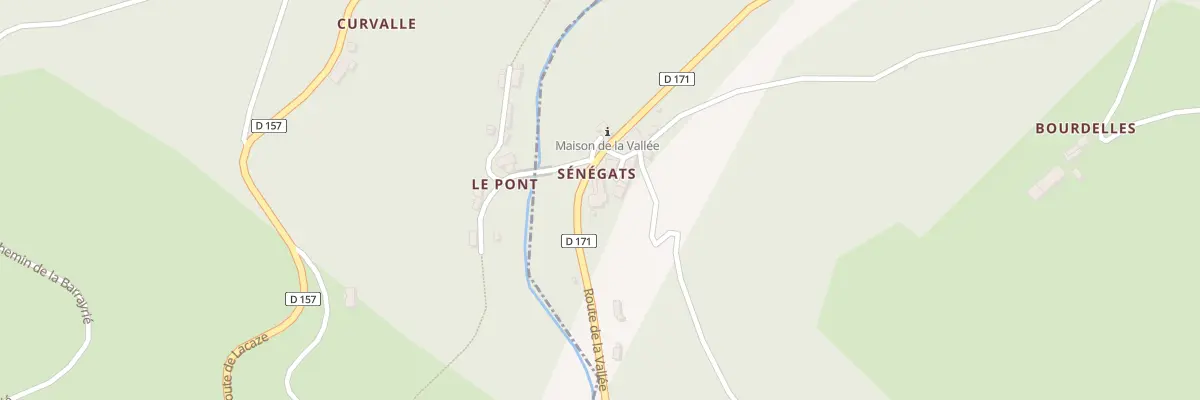 Plan du 4275 Rte de la Vallée à Lacaze