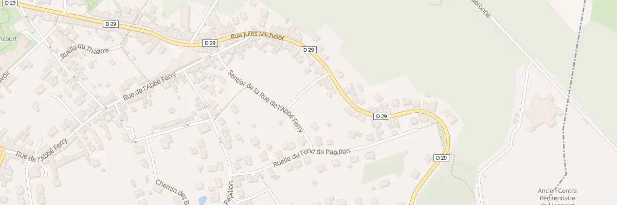 Plan du 772 Rue Jules Michelet à Liancourt