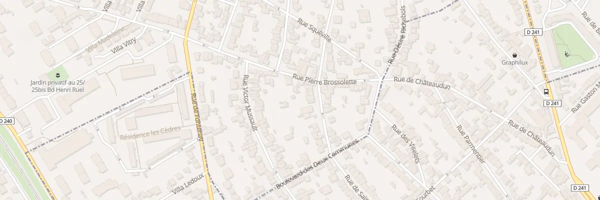 Plan du 8 Rue Maurice Barthélémy à Fontenay-sous-Bois