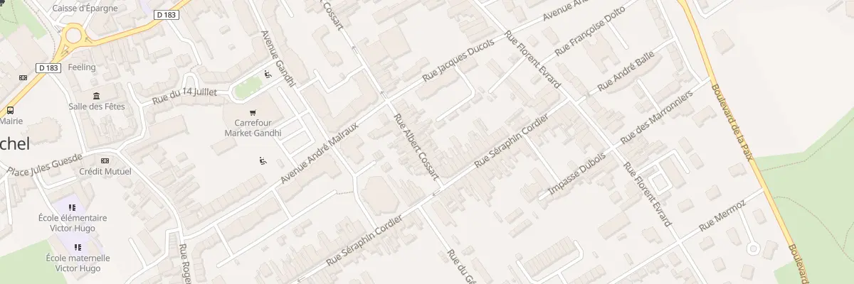 Plan du 51 Rue Albert Cossart à Auchel