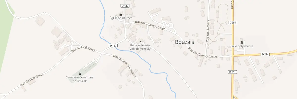 Plan du 60 Rue du Pont à Bouzais