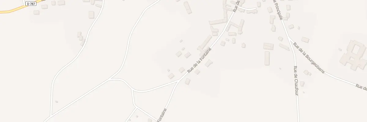Plan du 26 Rue de la Fontaine à Auxy