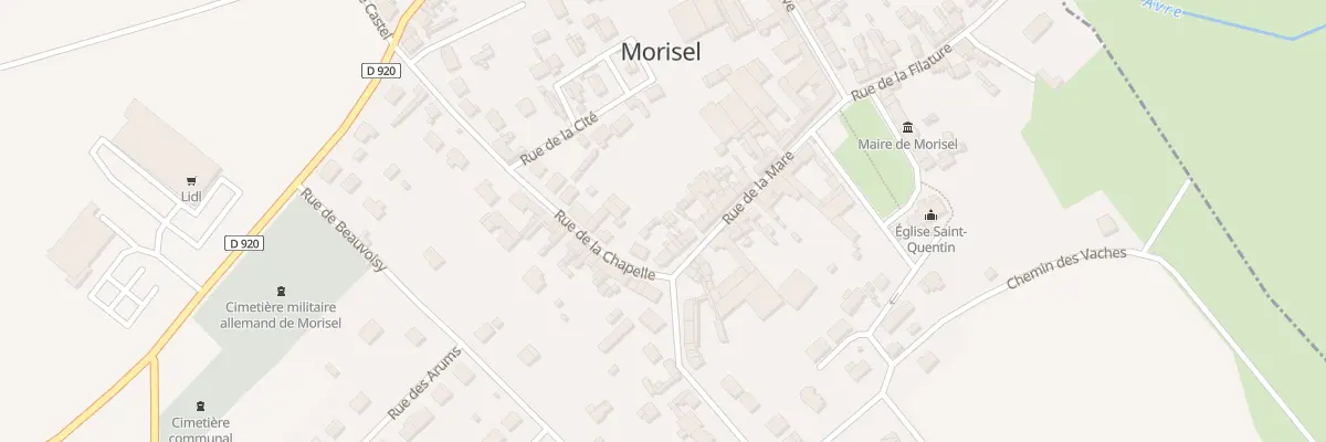 Plan du 24 Rue de la Mare à Morisel