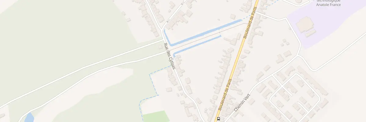 Plan du 128 Rue Philiomel à Lillers